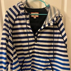 Hunter pull over rain coat